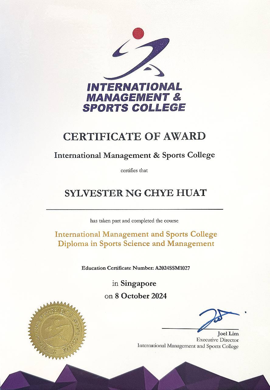 Diploma in Sports Science