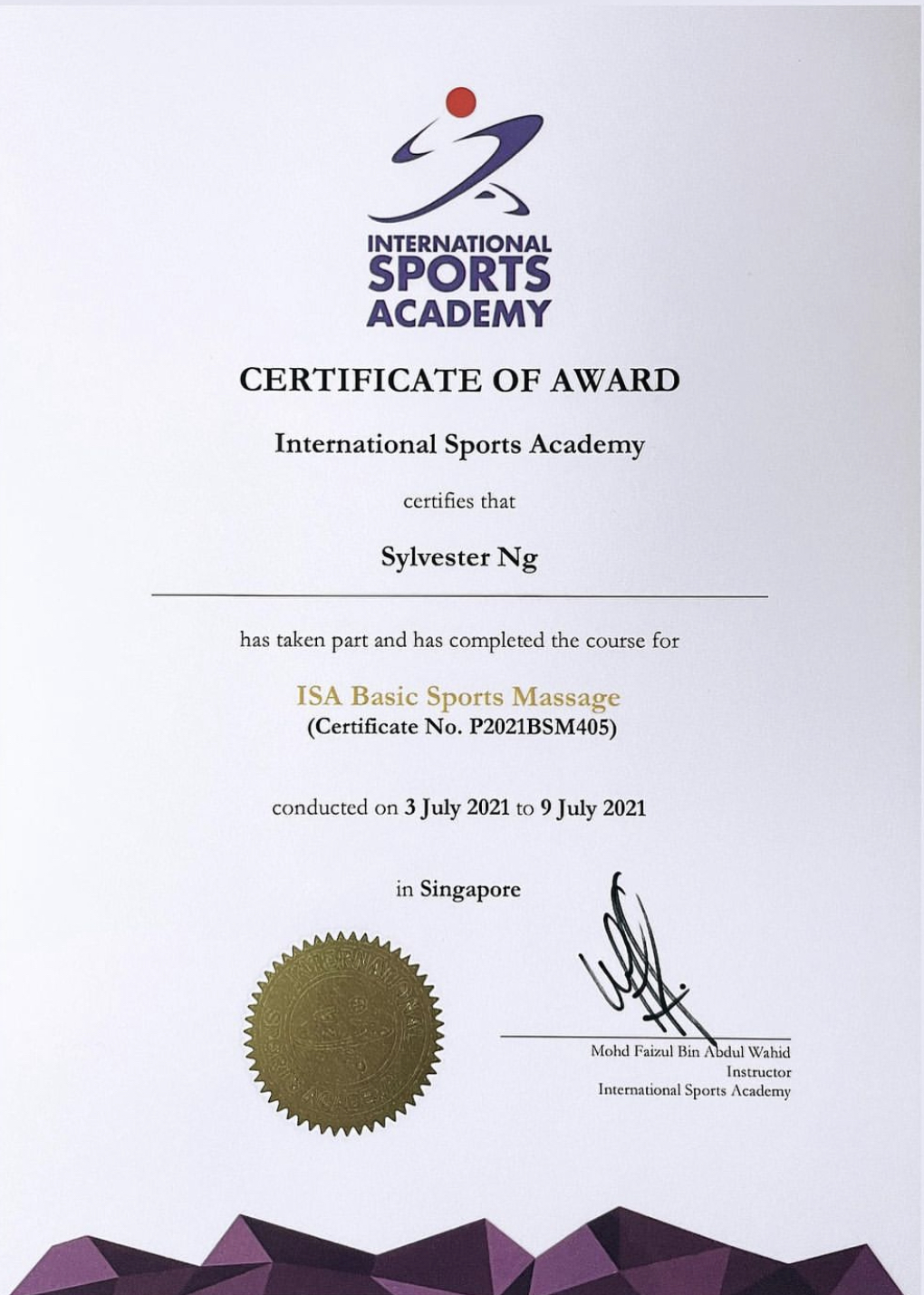 Sports Massage